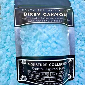 Bixby Canyon Salt Crystal Sizzlers - Cedarwood + Amber Musk + Marine Air Scent
